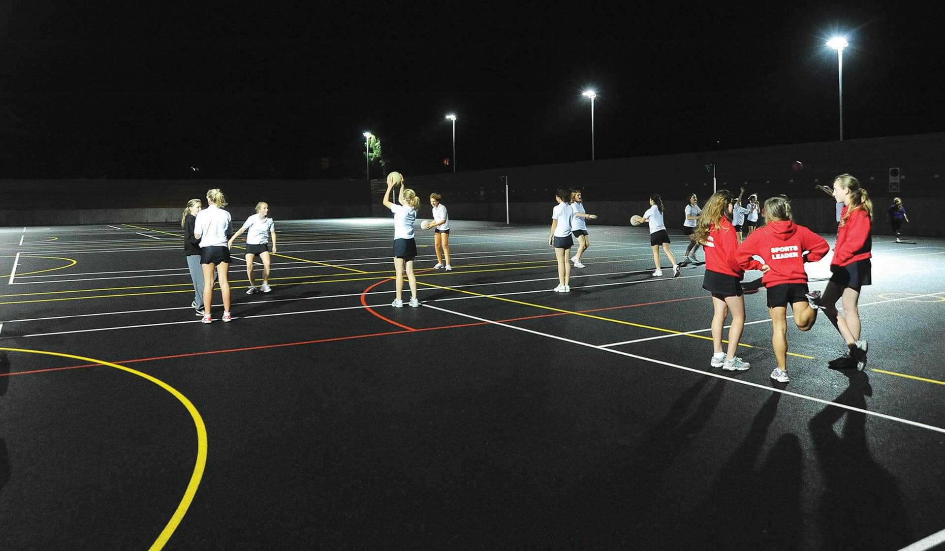 St Barts floodlit MUGA netball