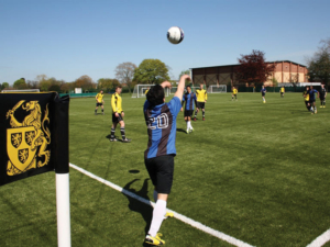Hampton School Rugby Pitch