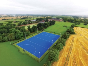 Ratcliffe College Hockey Pitch