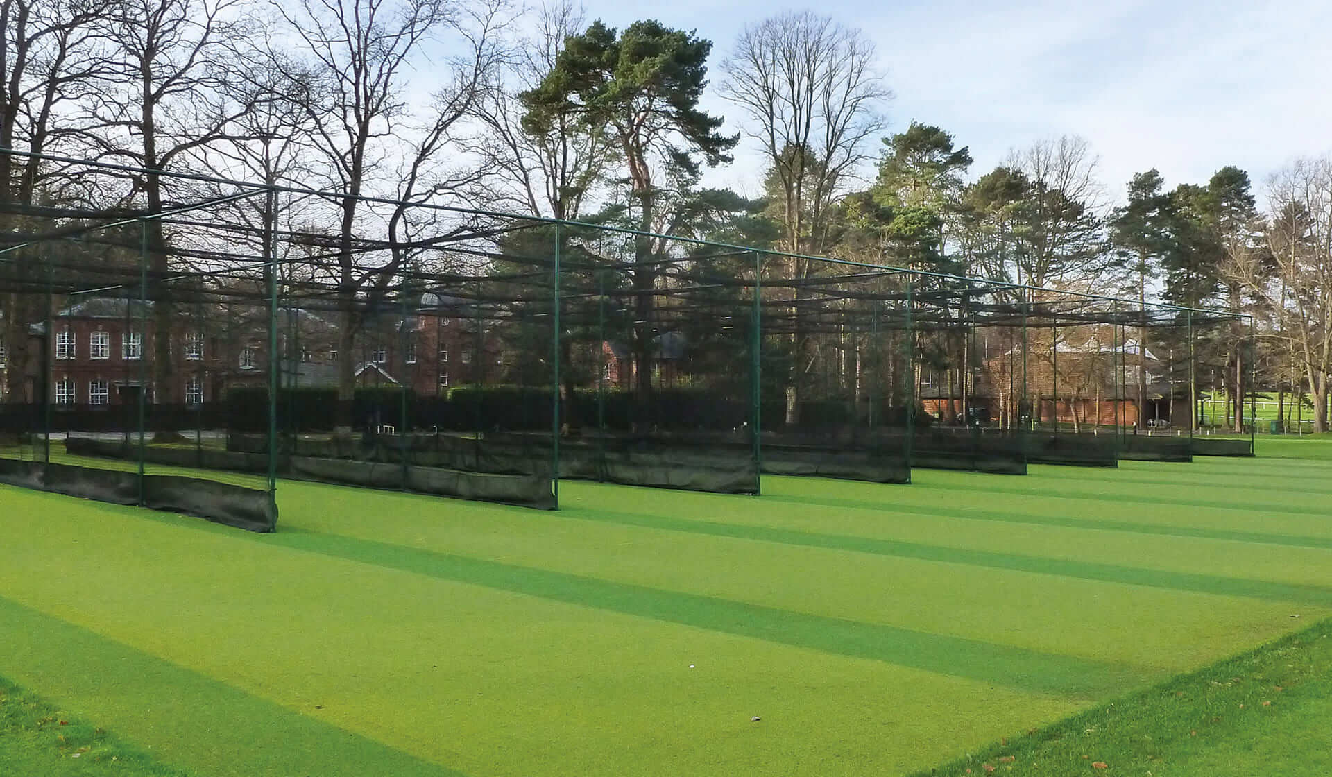 Wellington College Cricket Nets built by S&C Slatter