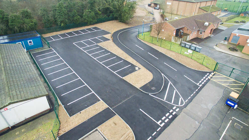 sports facility car parks