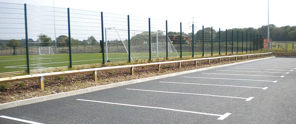 car park installation for sports facilities