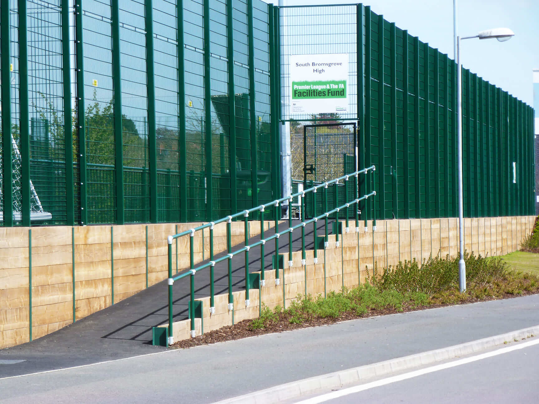 Bromsgrove High sports facility access