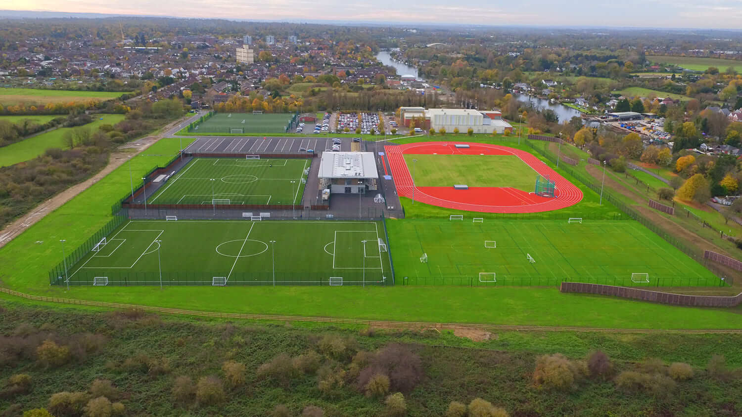 natural grass pitches