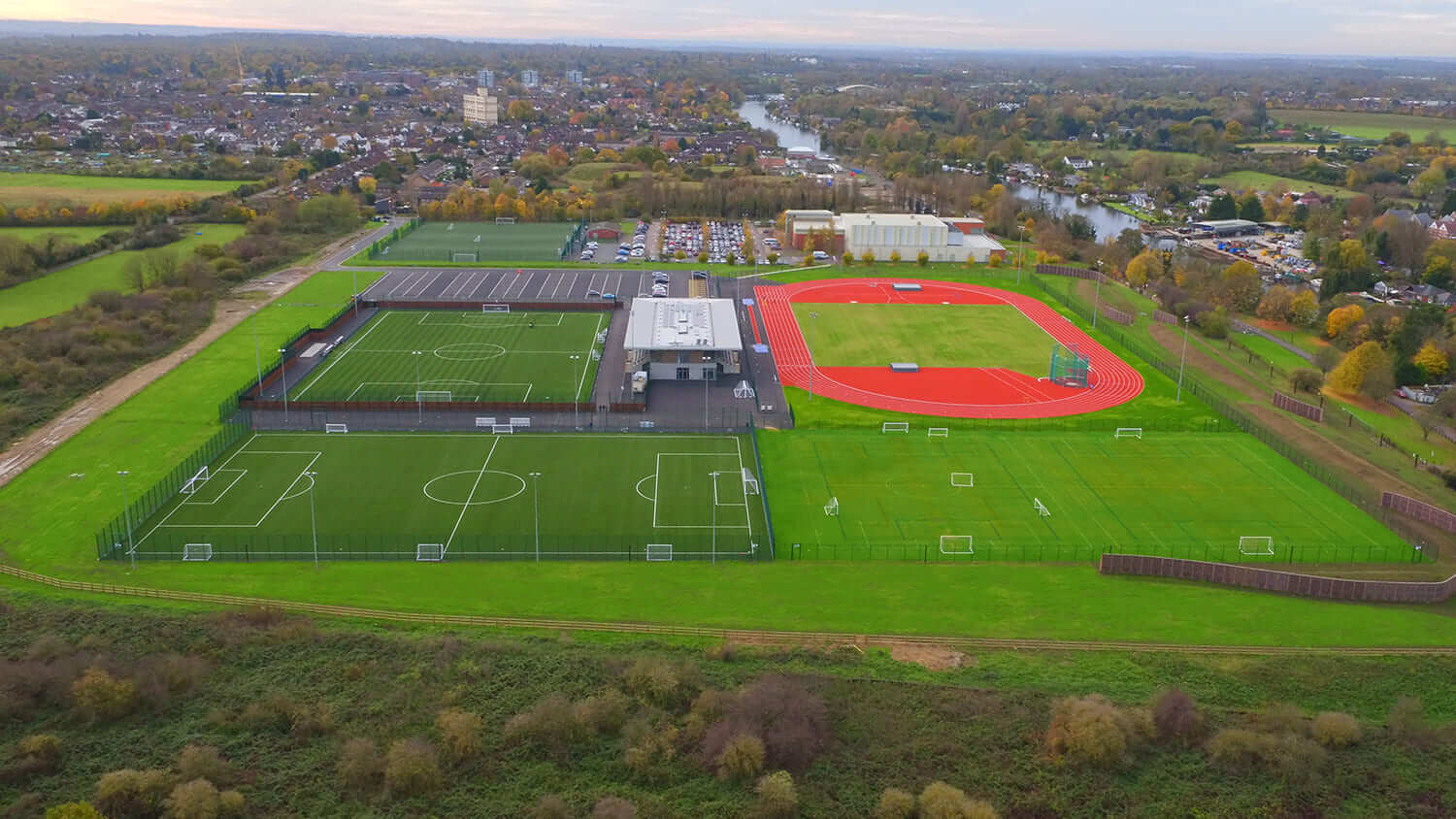 natural grass pitches