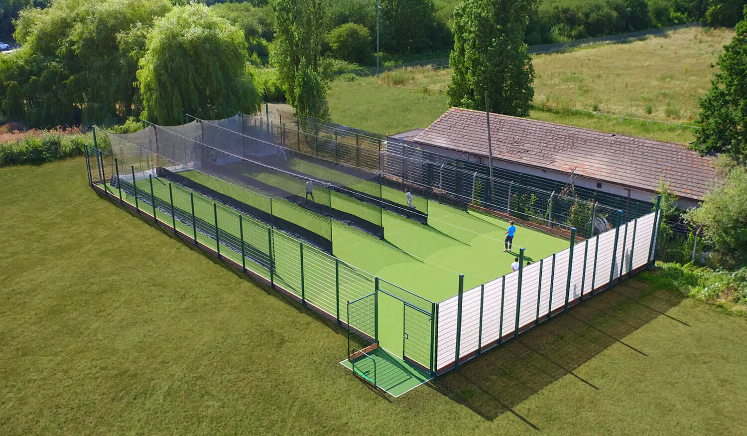 William Perkin Cricket Coaching Lanes constructed by S&C Slatter