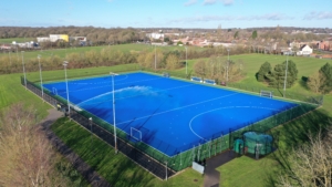 Water based hockey pitch S&C Slatter