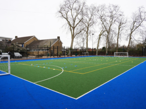 Multi-use games area MUGA Emanuel school