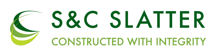S&C Slatter Logo - Sports construction specialists