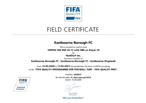 Eastbourne FIFA Quality Pro