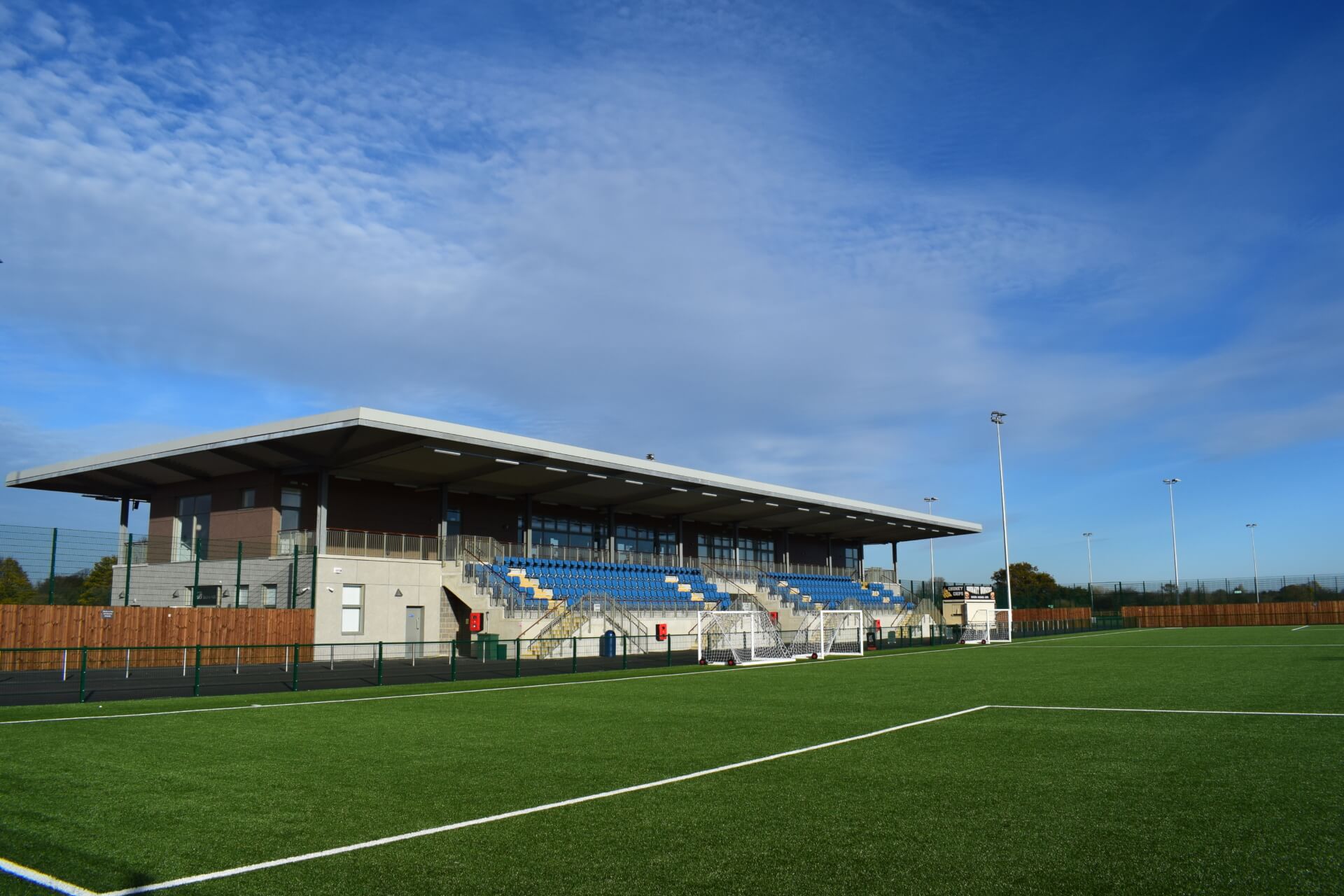 Sports Pavilion Construction