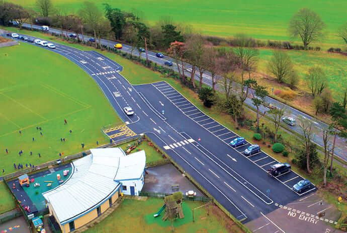 Kingshott Car Park and Road Construction S&C Slatter