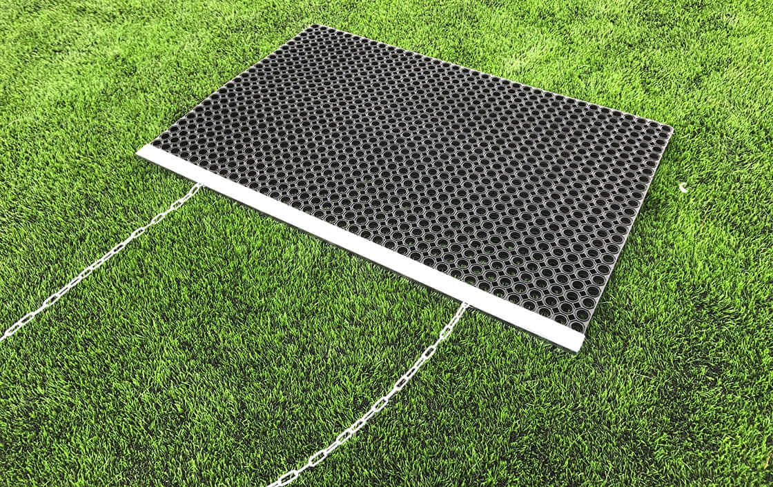 Rubber dragmat - common artificial pitch maintenance equipment