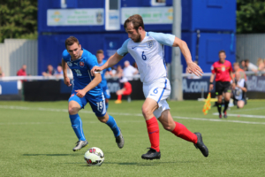 England playing on S&C Slatter 3G artificial turf pitch