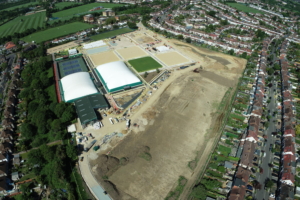 AELTC All England Community Sports Ground Phase II tennis works S&C Slatter