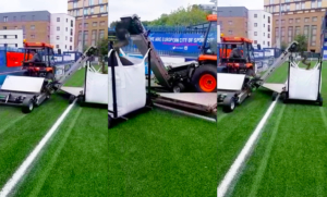Performance infill removal and replacement 3G Pitch