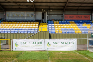 Havant and Waterlooville FC 3G stadia pitch conversion groundbreaking