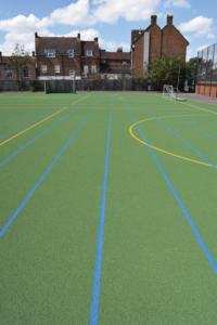St. Nicholas C of E school playground redesign by S&C Slatter
