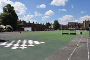 St. Nicholas C of E school playground redesign by S&C Slatter