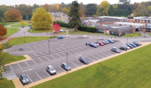 Car park construction at Farleigh School
