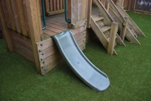 artificial grass playground Springburn childcare constructed by S&C Slatter