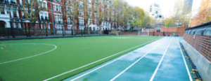 Westminster Cathedral Choir School running track constructed by S&C Slatter