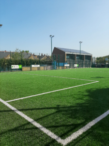 Fleet Primary School Football Foundation 3G Pitch Constructed by S&C Slatter