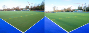 Bendenden sand dressed hockey pitch deep clean S&C Slatter maintain