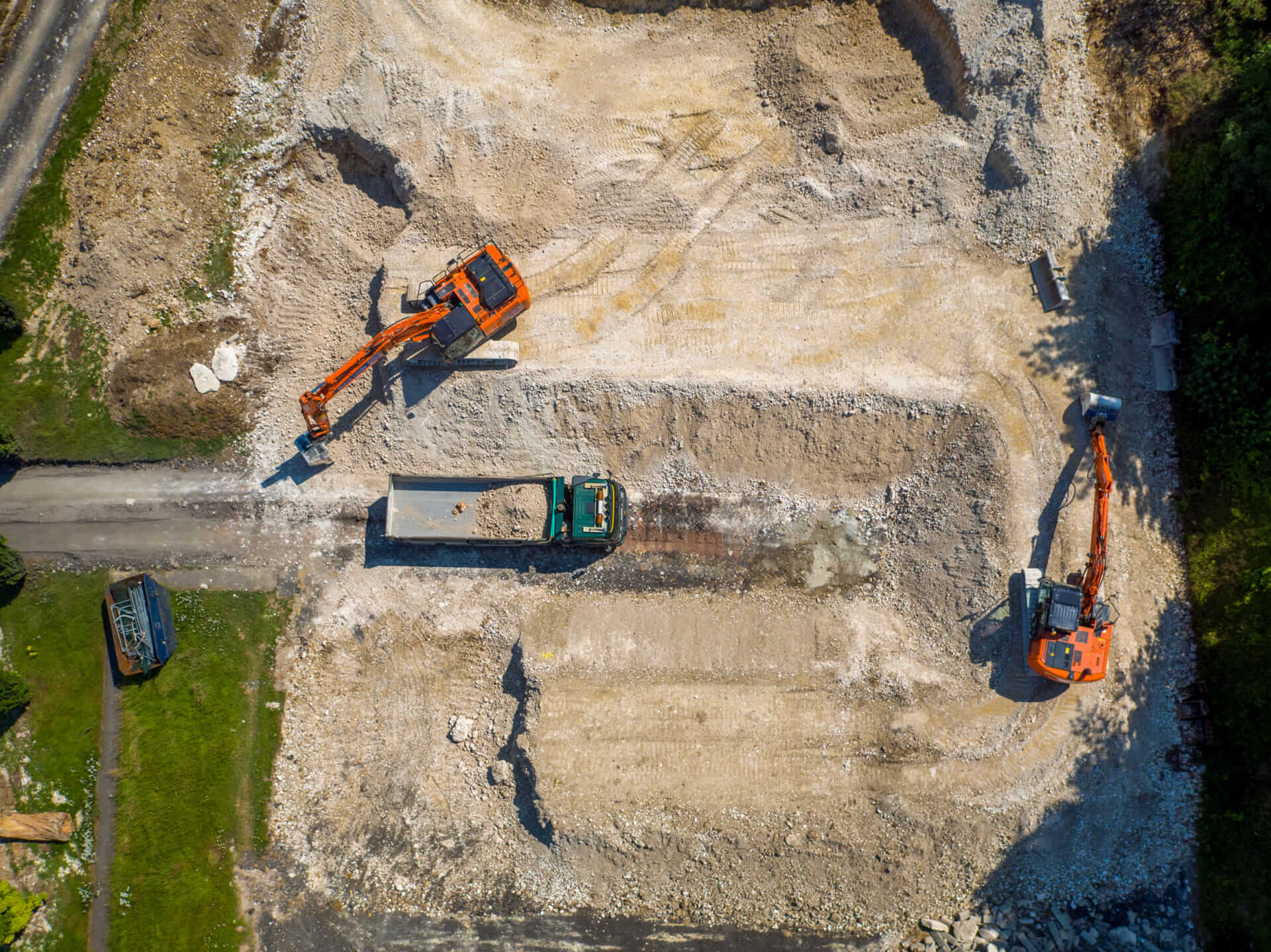 Berkhamsted excavation and retaining wall construction S&C Slatter