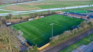 Racing Club Warwick 3G Pitch constructed by S&C Slatter