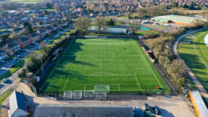 Racing Club Warwick 3G Pitch constructed by S&C Slatter