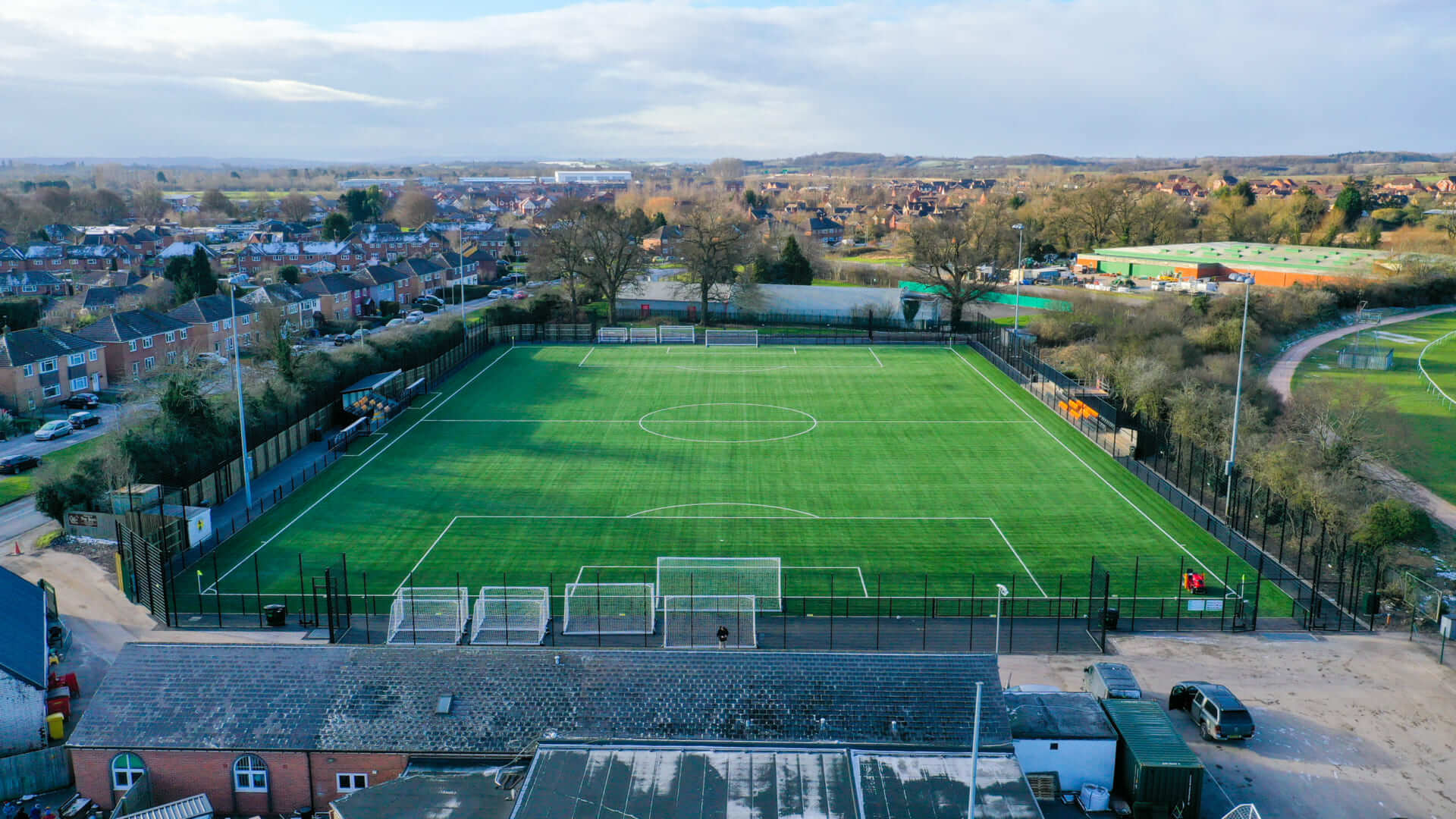 Racing Club Warwick 3G Pitch constructed by S&C Slatter
