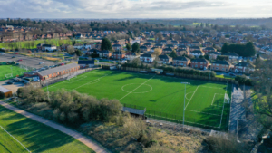 Racing Club Warwick 3G Pitch constructed by S&C Slatter