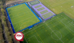 Royal Holloway FIH National Certified Hockey Pitch constructed by S&C Slatter