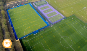 Royal Holloway FIH National Certified Hockey Pitch constructed by S&C Slatter
