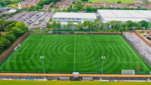 Wimborne Town FC new 3G training pitch constructed by S&C Slatter