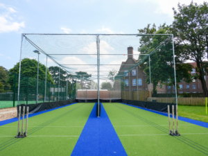 Staines Preparatory School Cricket Nets constructed by S&C Slatter