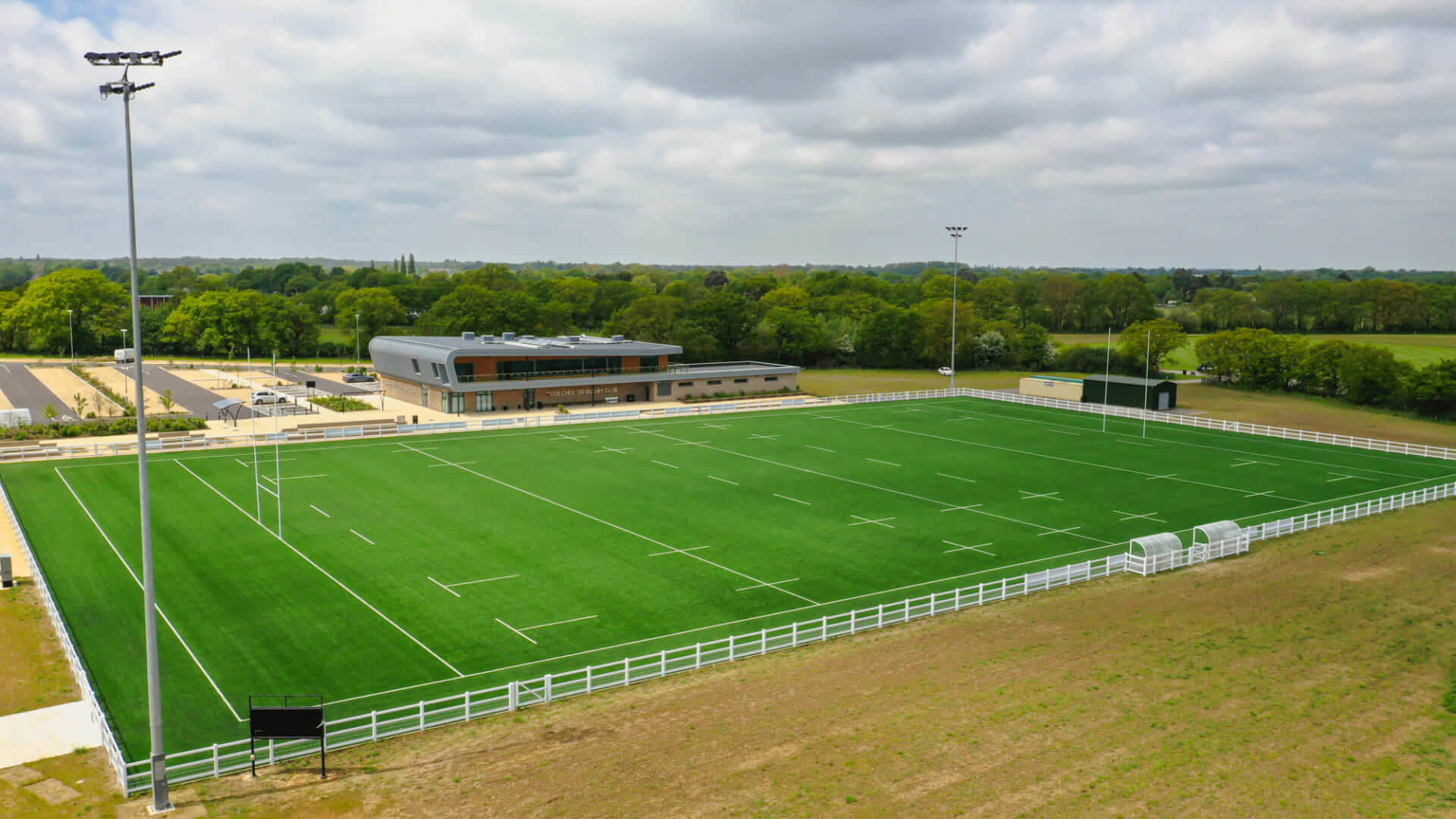 Colchester rugby club artificial turf pitch