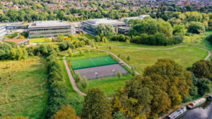 Uxbridge Business Park MUGA constructed by S&C Slatter