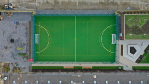 Winnersh Triangle Sports Pitch constructed by S&C Slatter