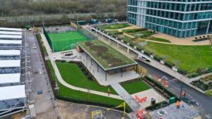 Winnersh Triangle Sports Hub constructed by S&C Slatter