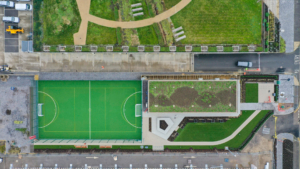 Winnersh Triangle Sports Hub constructed by S&C Slatter