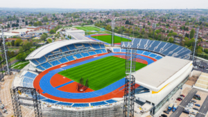 Alexander Stadium Birmingham 2022 athletics track