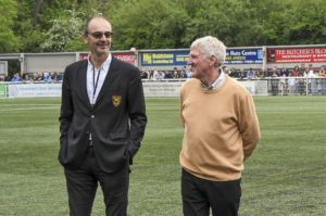 Maidstone United owners Oliver Ash and Terry Casey