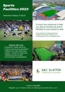 S&C Slatter Sports Facilities Workshop 2022