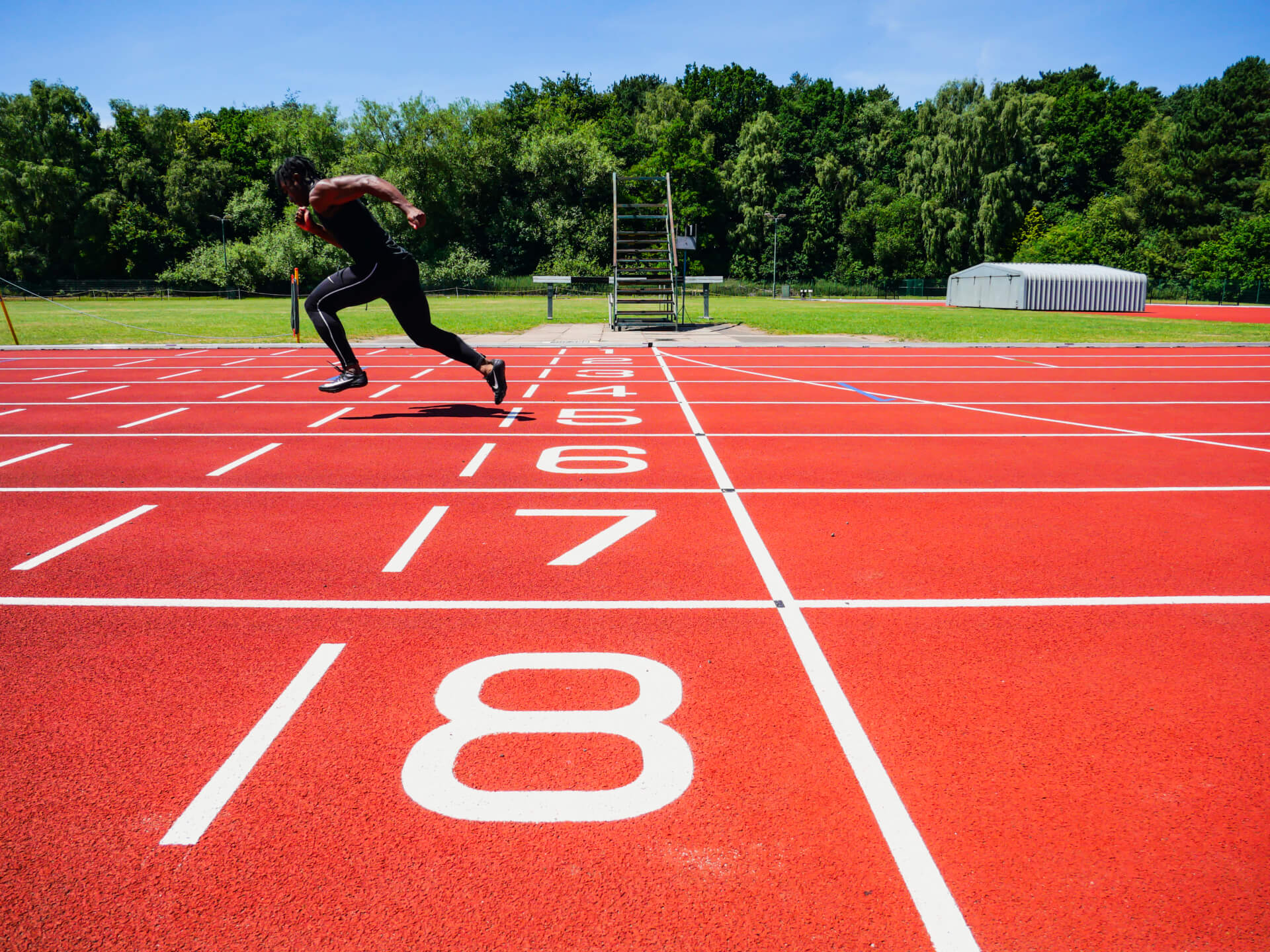 Wyndley athletics track repair