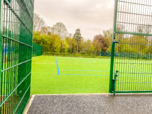 Oldfield School artificial turf pitch (MUGA)opened gates